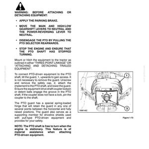 New Holland 345d, 445D, 545D Tractor Loader Backhoe Operator Owners Operation Manual | Instant PDF Download image 7