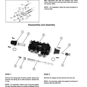 May include: Diagram of mechanical parts with labels and instructions for removal and installation. Includes a detailed illustration of components, with text instructions for disassembly and assembly steps.