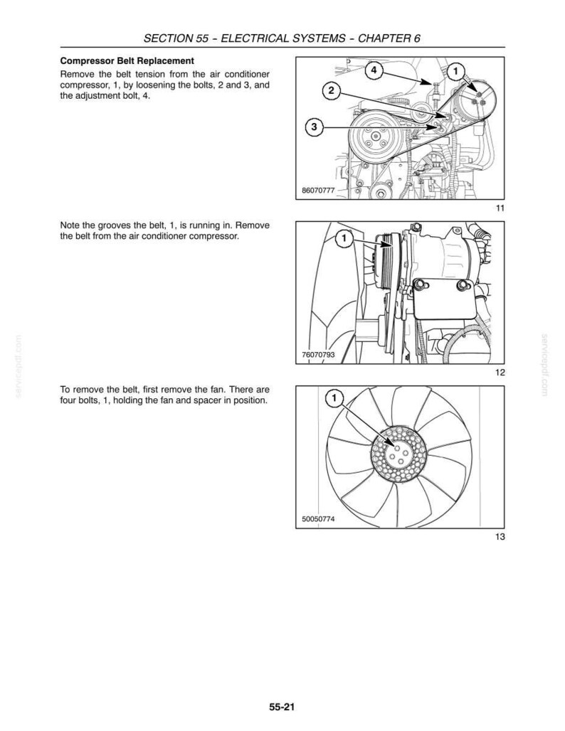 New Holland H8040 Self-Propelled Windrower Equipment Service Repair Workshop Manual | Instant PDF Download image 7