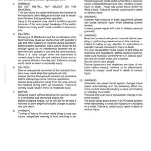 Kobelco SK350-9L Tier 3 Hydraulic Excavator Operator Owners Operation Manual | Instant PDF Download image 6