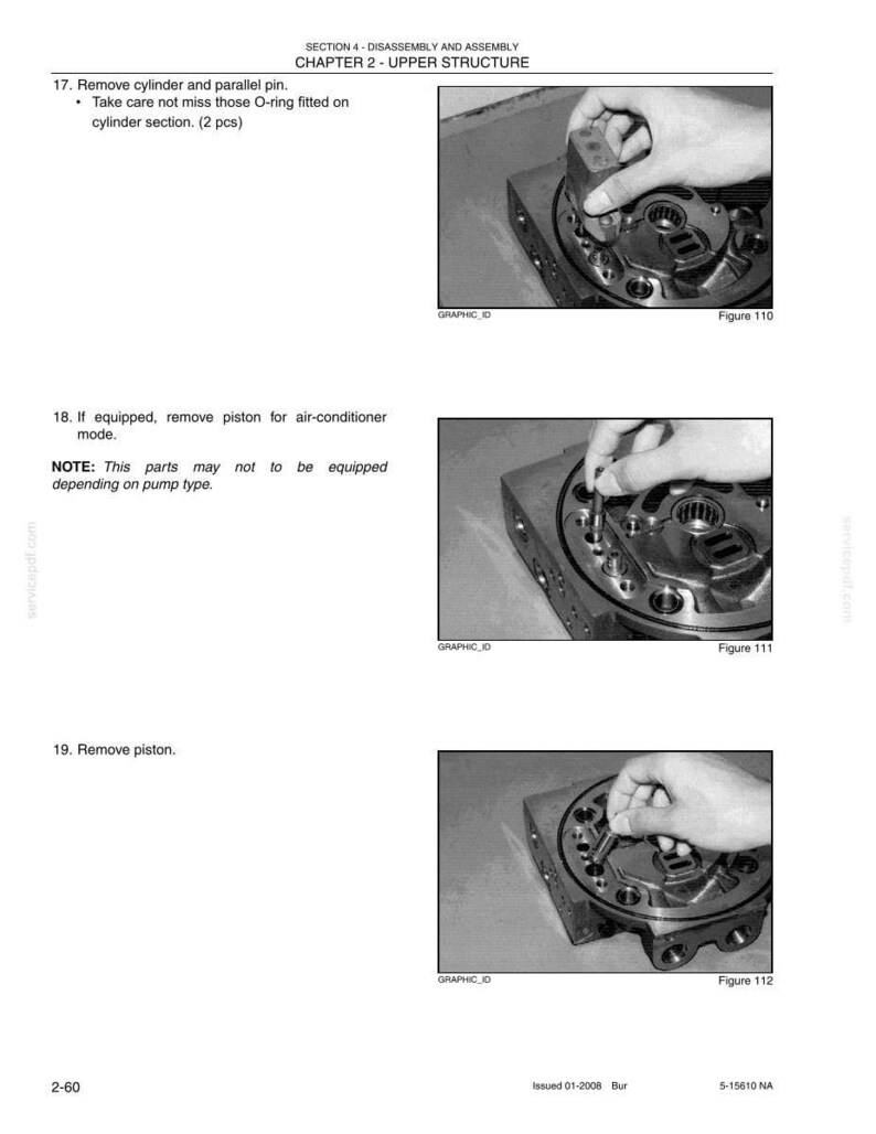 Kobelco 50SR Acera Tier 4 Compact Crawler Excavator Service Repair Workshop Manual | Instant PDF Download image 6