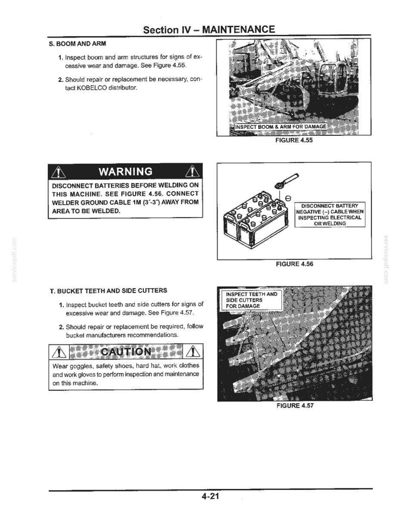 Kobelco Sk135srl, Sk135sr(Lc), Sk135srl-1e, Sk135sr(LC)-1E Excavator Operator Owners Operation Manual | Instant PDF Download image 6