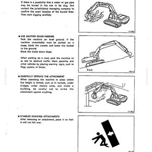 Kobelco Sk100, SK120, SK120LC Hydraulic Excavator Operator Owners Operation Manual | Instant PDF Download image 3