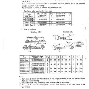 Kobelco Sk60v, Sk100v, Sk100lv, Sk120v, Sk120lcv, Sk200v, SK200LCV, SK220V, SK220LCV Super Mark V Excavator Service Repair Workshop Manual image 10