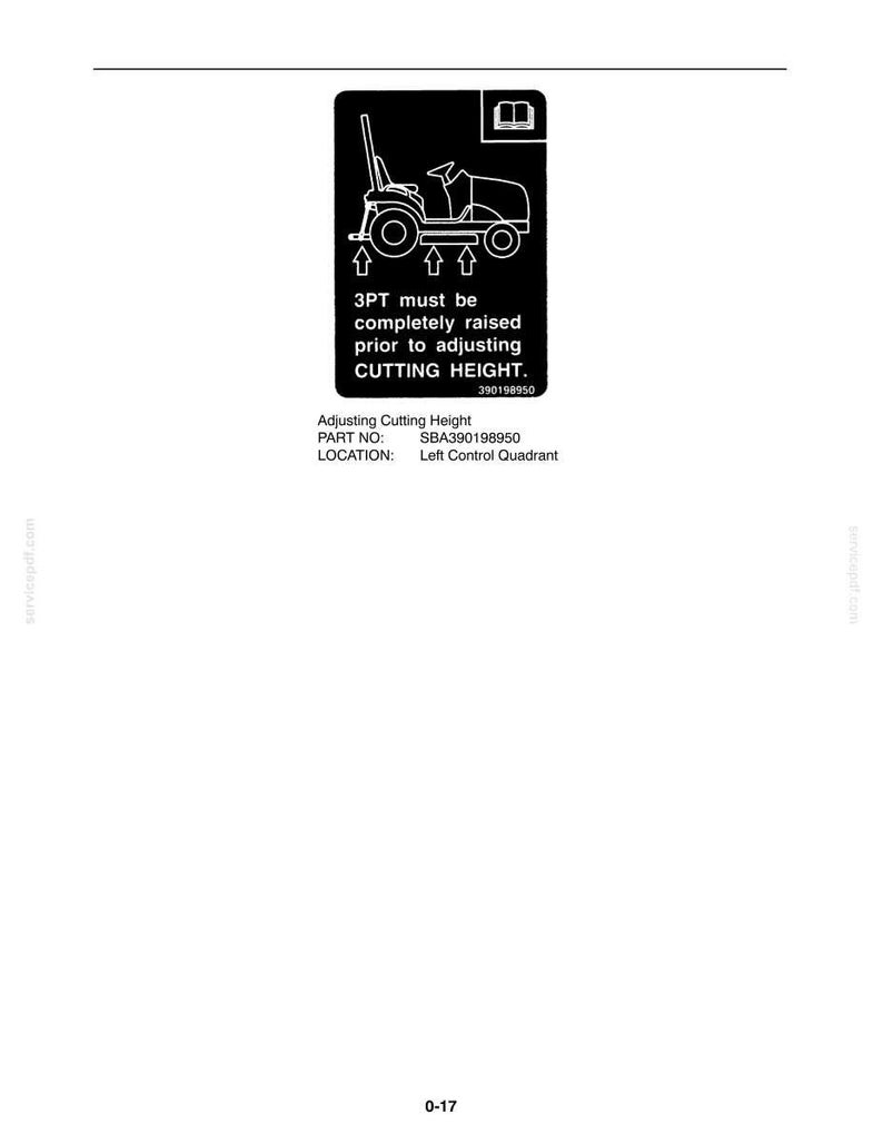 New Holland T1010, T1030, 230GM Tractor Operator Owners Operation Manual | Instant Pdf Download image 4