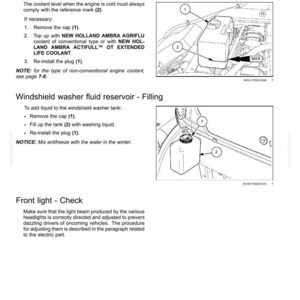 New Holland T4.65, T4.75 Powerstar Tractor Operator Owners Operation Manual | Instant PDF Download image 8