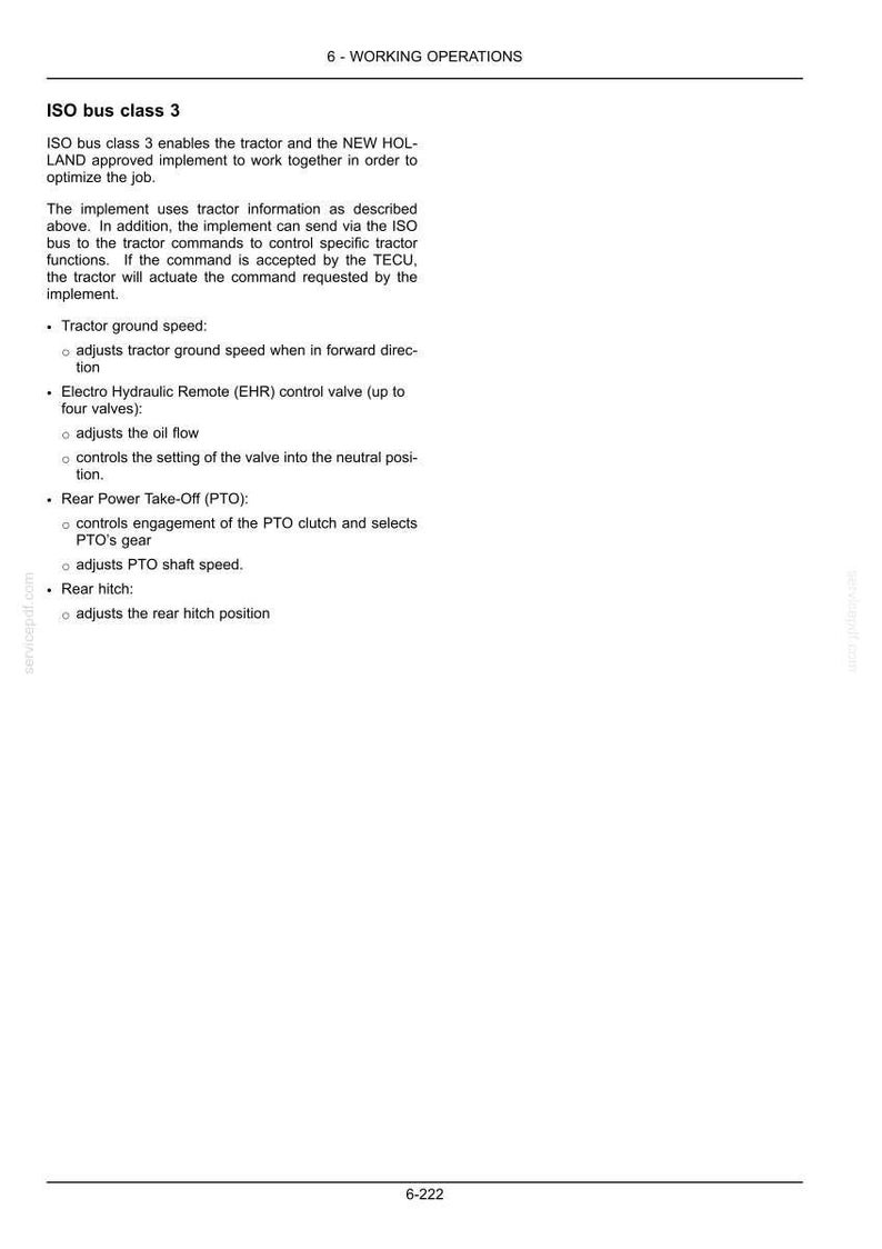 New Holland T6.145, T6.155, T6.165, T6.175 AutoCommand Tier 4B (final) Tractor Operator Owners Operation Manual | Instant Pdf Download image 9