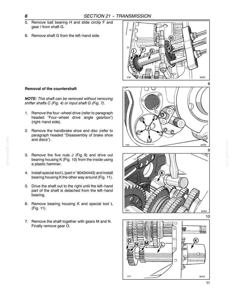 New Holland Fx30, Fx40, FX50, FX60 Forage Harvester Service Repair Workshop Manual | Instant PDF Download image 6