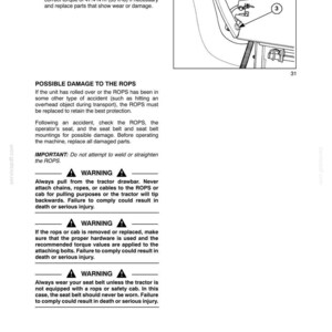 New Holland T2210, T2220 Tractor Operator Owners Operation Manual | Instant PDF Download image 8