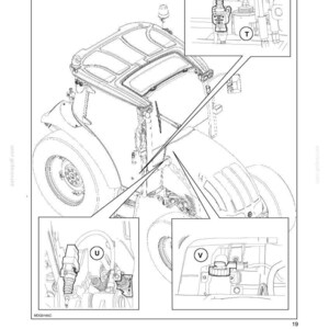 Steyr Kompakt 4055 S, Kompakt 4065 S Traktoren Wartungshandbuch Reparatur Werkstatthandbuch / Descargar PDF imagen 10