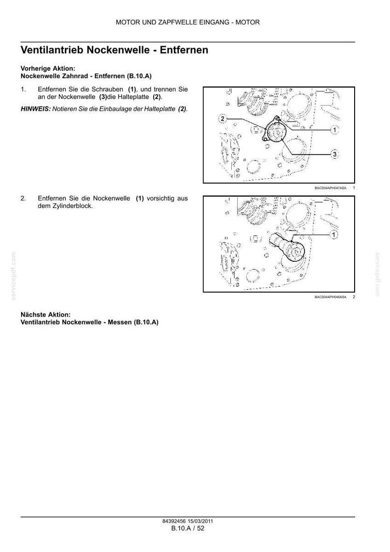 Steyr F4DFE613、F4HFE613 Wartungshandbuch 修理工場 | PDFダウンロード 画像 3