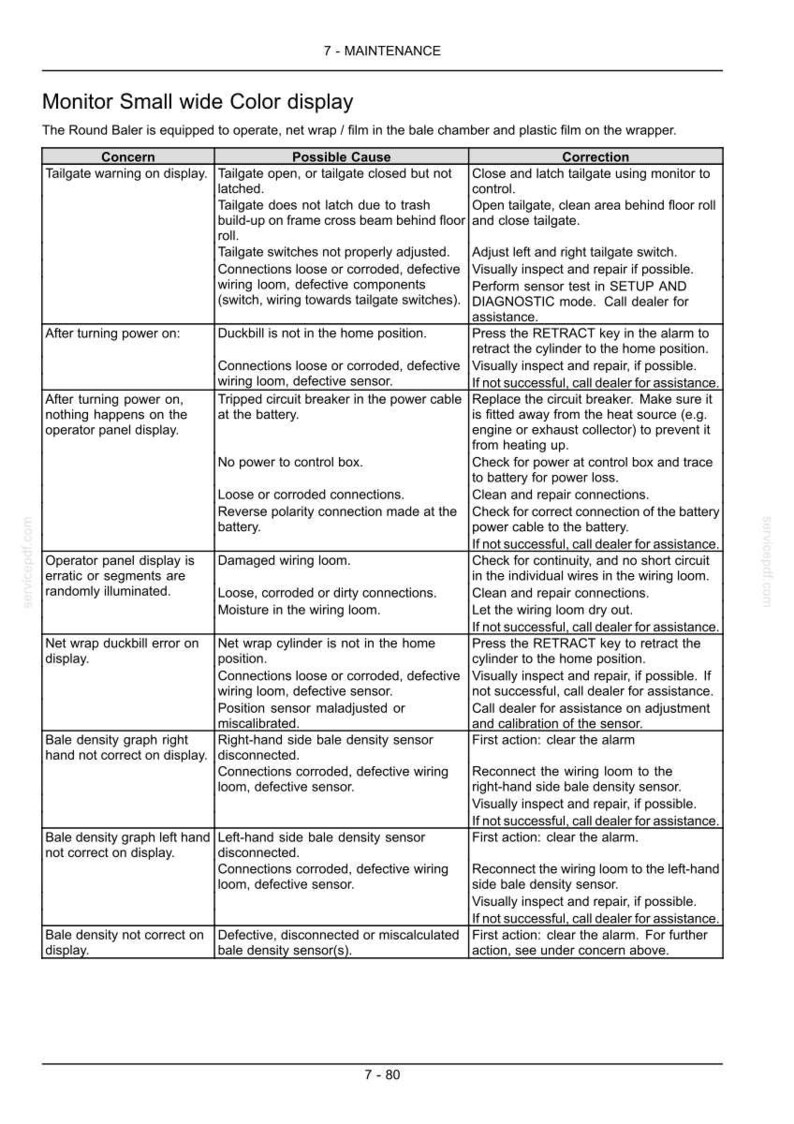Case RB344 Ensilage Pack Bruksanvisning PDF Ladda ner bild 10