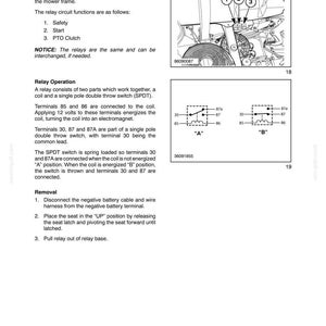 New Holland G5030, G5035 Zero Turn Mower Service Repair Workshop Manual | Instant PDF Download image 9