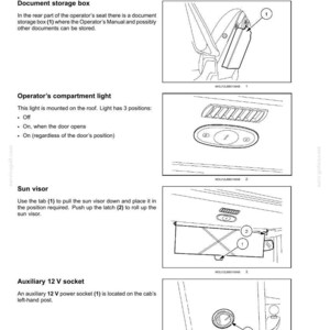 New Holland B95c, B95c Lr, B95c Tc, B110C Tier 4B (final) Tractor Loader Backhoe Operator Owners Operation Manual | Instant PDF Download image 5