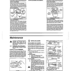 Ford LT12.5A Lawn Tractor Operator Owners Operation Manual | Instant PDF Download image 10