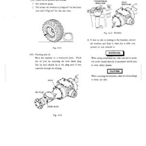 Kobelco LK200 Wheel Loader Operator Owners Operation Manual | Instant PDF Download image 10