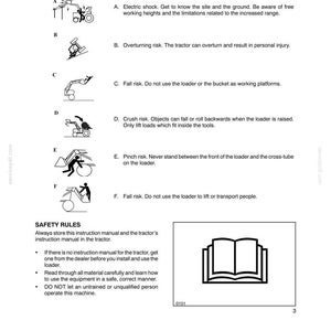 New Holland 810TL, 820TL Tractor Loader Backhoe Operator Owners Operation Manual | Instant PDF Download image 4