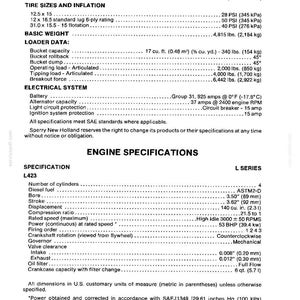 New Holland L-600 Loader Operator Owners Operation Manual | Instant PDF Download image 10
