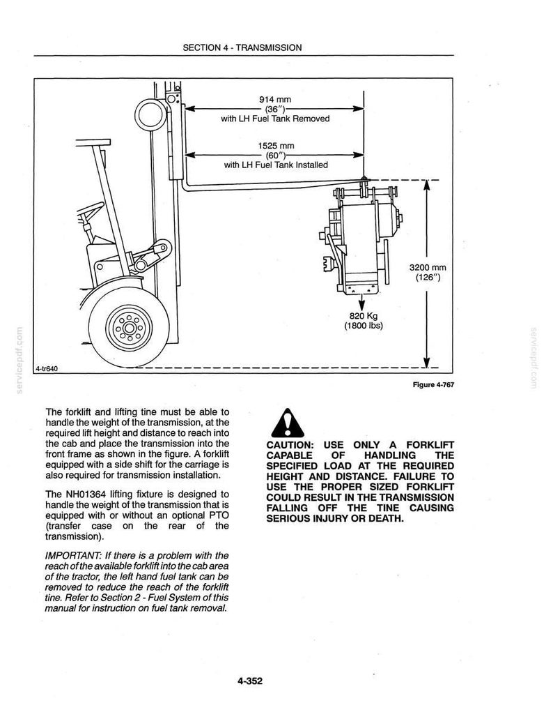 New Holland 9184, 9384, 9484, 9684, 9884 Tractor Service Repair Workshop Manual | Instant PDF Download image 6