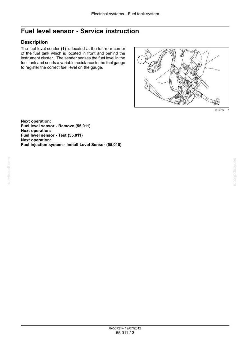 New Holland Boomer 20 & 25 Compact Tractor Service Repair Workshop Manual | Instant PDF Download image 9