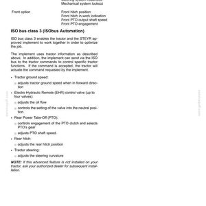 Steyr 6150, 6165, 6175 CVT Stage IV Tractor Operator Owners Operation Manual | Instant PDF Download image 6
