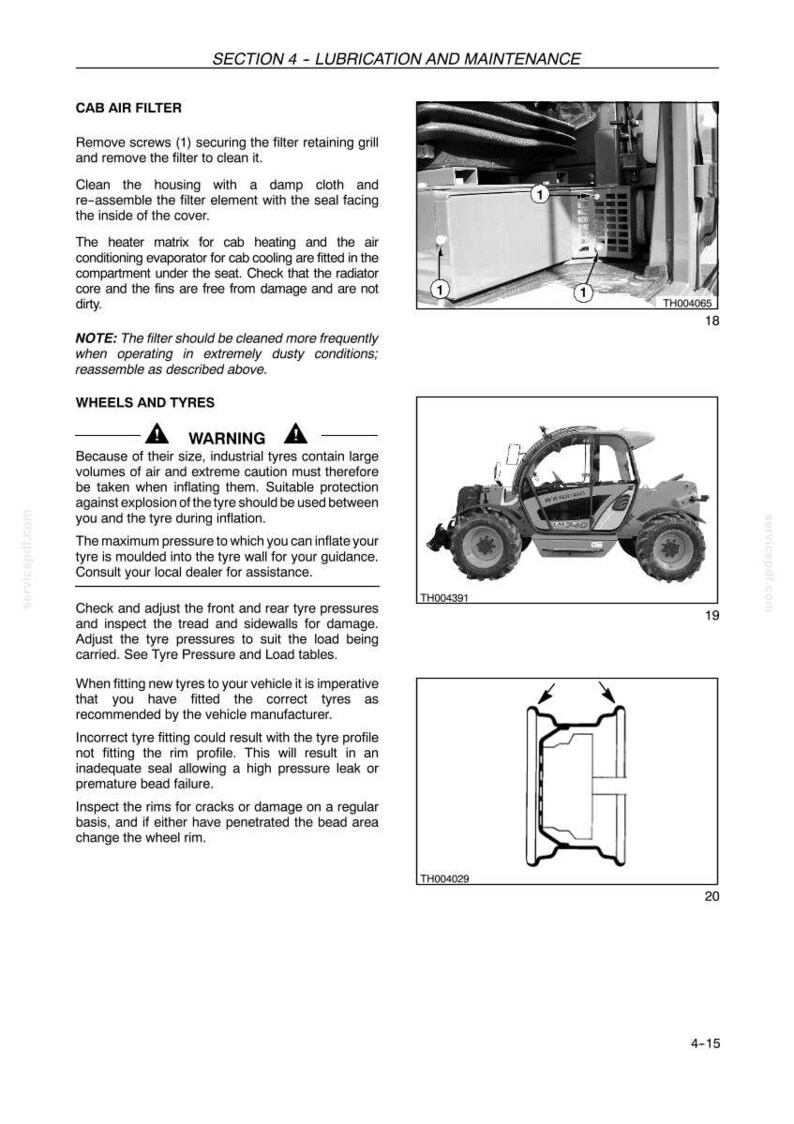 New Holland LM740 Telescopic Handler Operator Owners Operation Manual | Instant PDF Download image 8