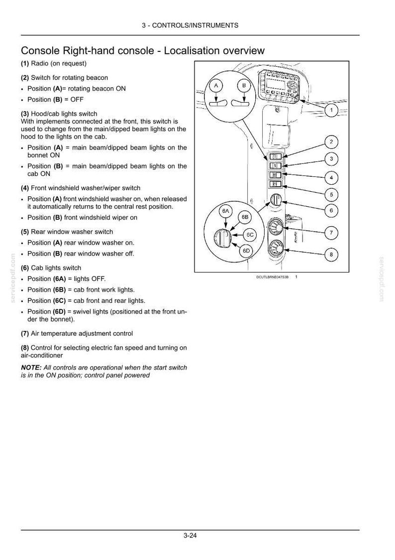 New Holland T4.115 Tractor Operator Owners Operation Manual | Instant PDF Download image 5
