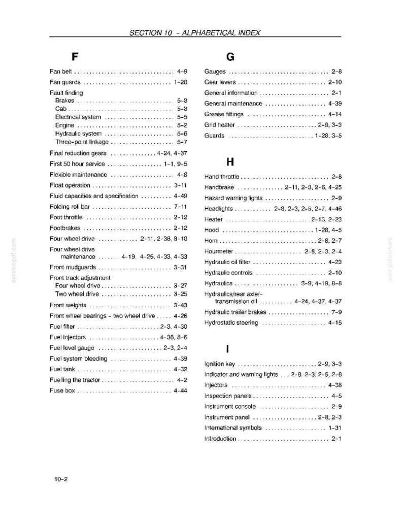 New Holland Td5010, Td5020, Td5030, TD5040, TD5050 Tractor Operator Owners Operation Manual | Instant PDF Download image 11