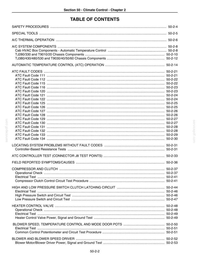 New Holland TJ 280, 330, 380, 430, 480, 530, T9010, 9020, 9030, 9040, 9050, 9060 Tractor Service Repair Workshop Manual | PDF Download image 8
