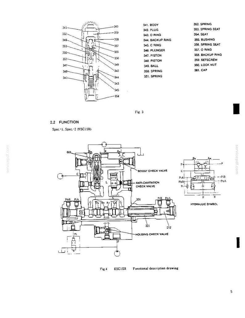 Kobelco K904E, K905A Hydraulic Excavator Service Repair Workshop Manual | Instant PDF Download image 8