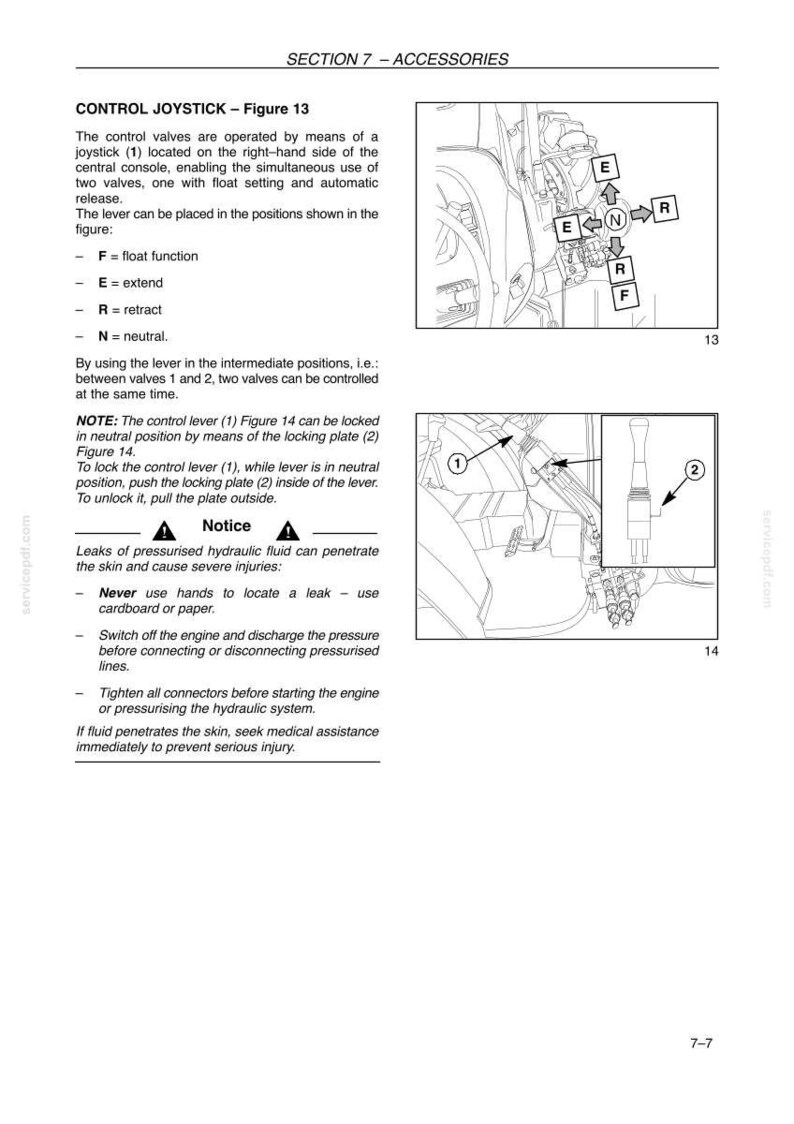 New Holland TD4040F Tractor Operator Owners Operation Manual | Instant PDF Download image 10