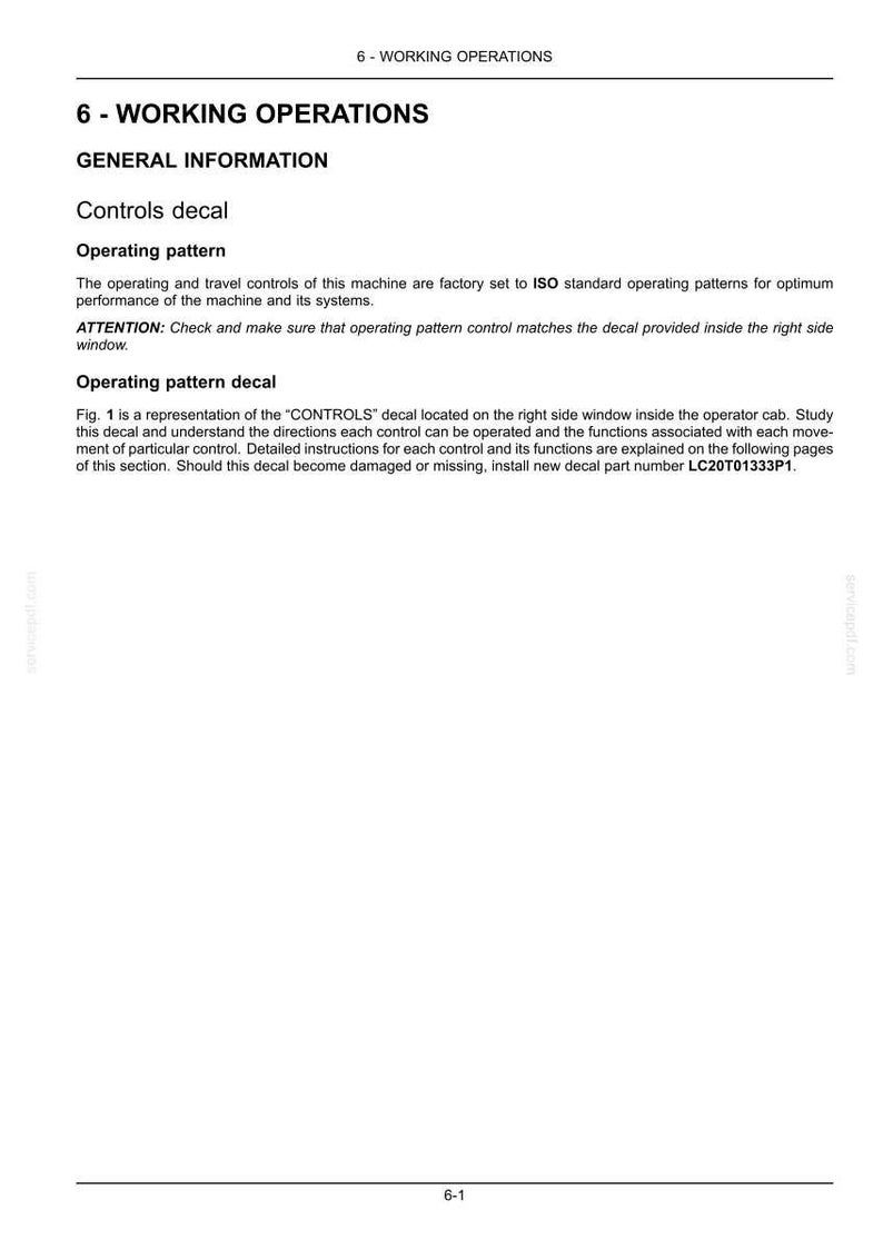 New Holland E85CMSR Midi Excavator Operator Owners Operation Manual | Instant PDF Download image 7