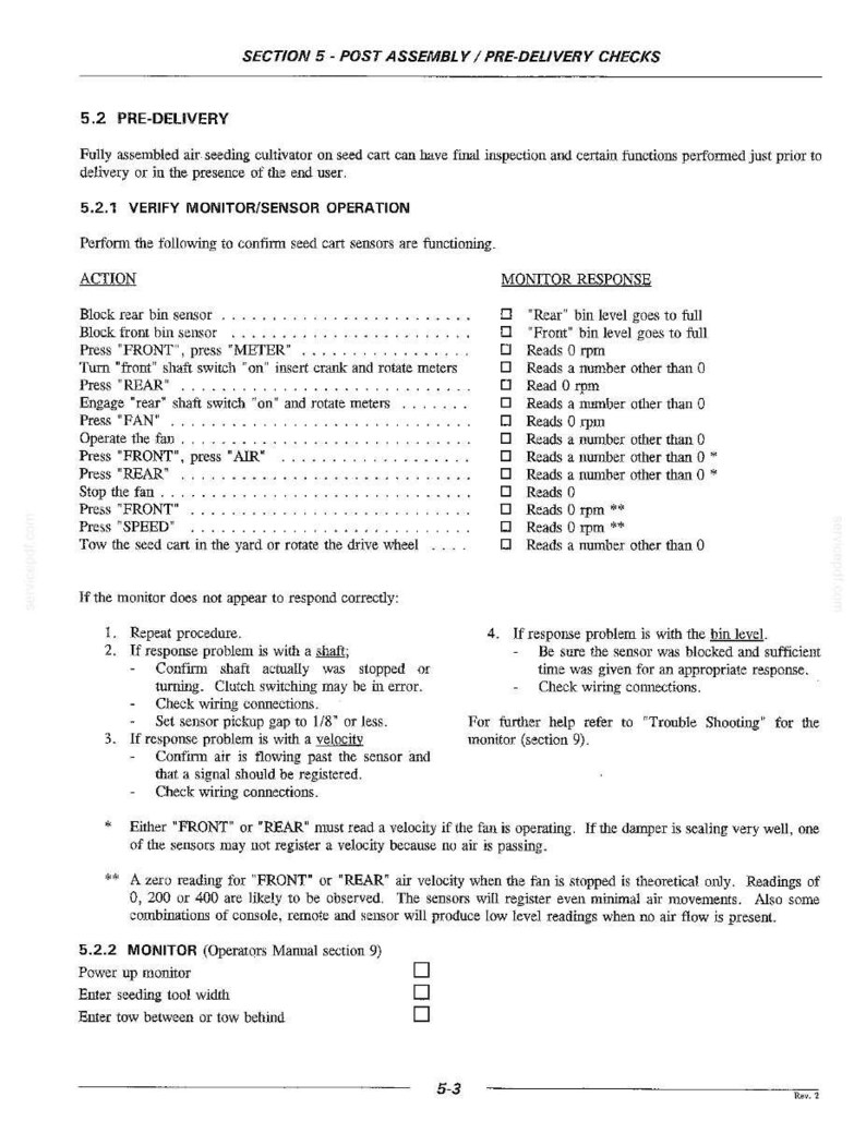 Flexi-Coil 20 Series Seed Cart Equipment Service Repair Workshop Manual | Instant PDF Download image 11