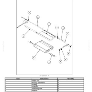 New Holland 840CD, 880CF Draper Header Service Repair Workshop Manual | Instant PDF Download image 10