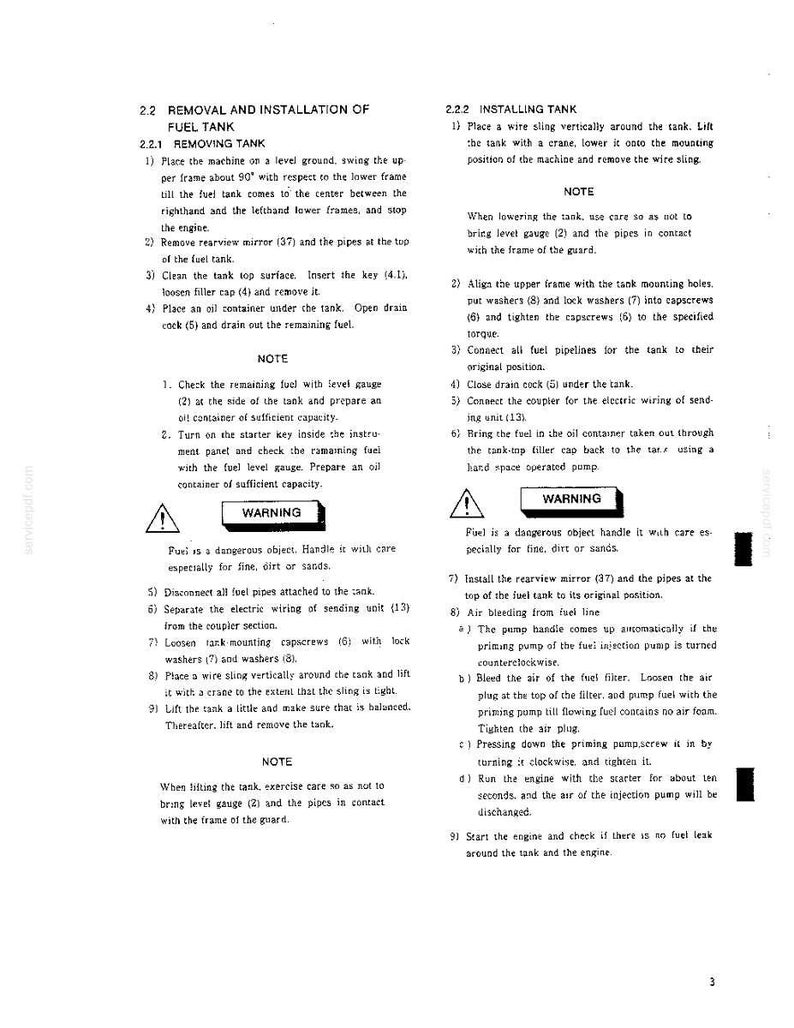 Kobelco MD240BLC Hydraulic Excavator Service Repair Workshop Manual | Instant PDF Download image 6