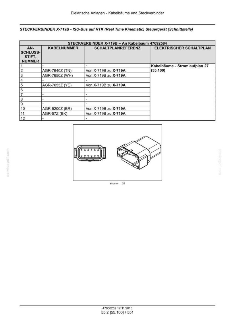 Steyr 6150 Cvt, 6165 CVT, 6175 CVT Stage Iv Traktor Wartungshandbuch Reparatur Werkstatthandbuch | PDF-Download | Market: Europe image 3