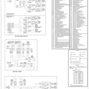 Pode incluir: Esquema el&eacute;trico para uma escavadeira CX800B. O diagrama &eacute; uma ilustra&ccedil;&atilde;o detalhada do sistema el&eacute;trico da m&aacute;quina, incluindo circuitos, rel&eacute;s e componentes. R&oacute;tulos de texto e s&iacute;mbolos s&atilde;o usados.