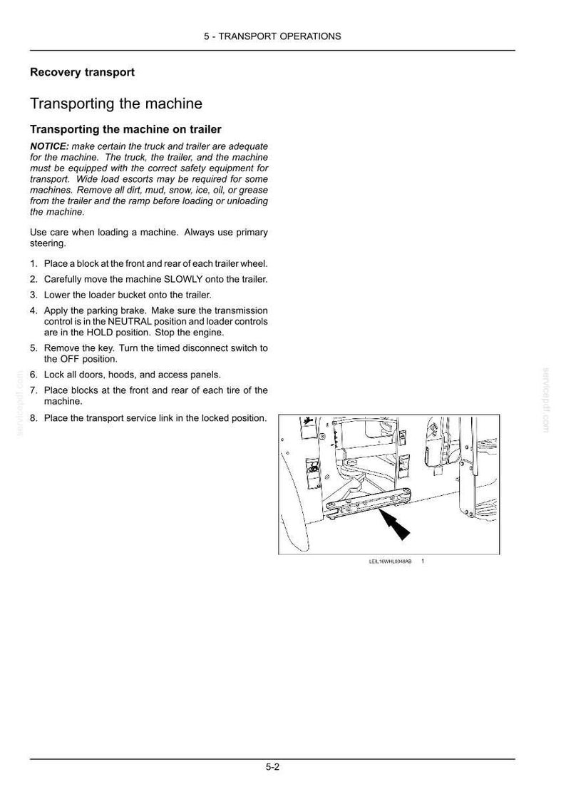 New Holland W190D, W230D Tier 2 Wheel Loader Operator Owners Operation Manual | Instant PDF Download image 7