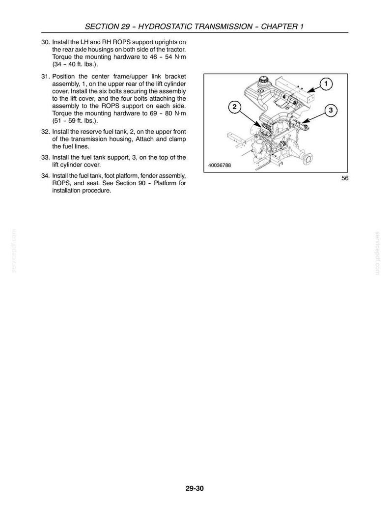 Manuale di officina per la riparazione e la manutenzione dei trattori New Holland TZ18DA, TZ22DA, TZ24DA, TZ25DA / Download PDF immediato immagine 6