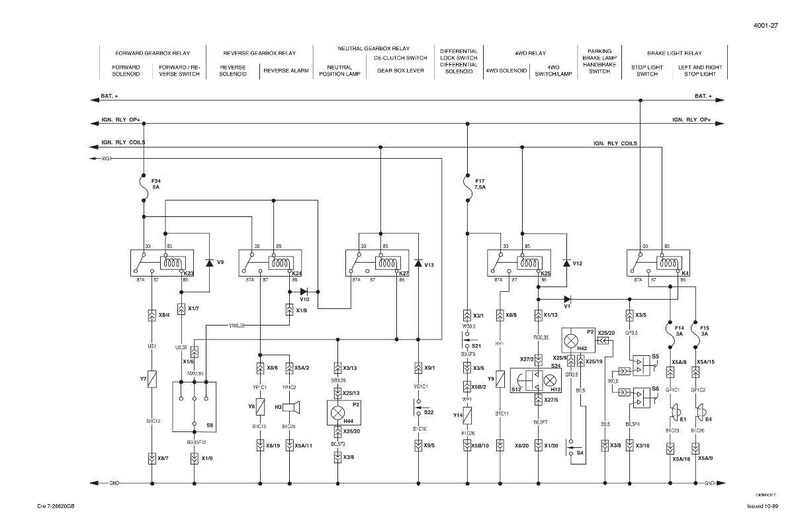 以下が含まれることがあります： さまざまなコンポーネントとラベルを備えた詳細な電気系統図。図には、リレー、スイッチ、その他の電気要素が含まれており、その機能を示すテキストラベルが付いています。レイアウトは複雑で、電気接続を表す線と記号があります。
