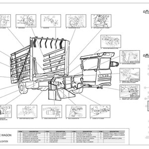 New Holland H9870, H9880 Balvagn Service Reparation Verkstadsmanual | Direkt PDF-nedladdning | Marknad: Nordamerika bild 11