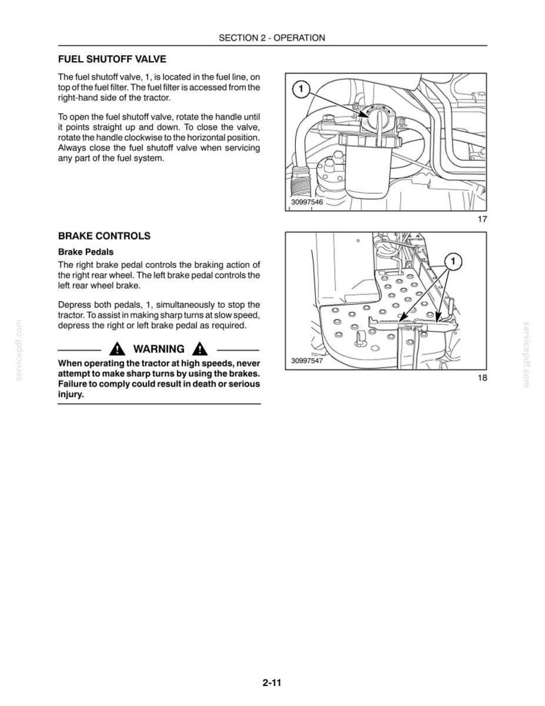 New Holland Boomer 3040, 3045, 3050 Tractor Operator Owners Operation Manual | Instant PDF Download image 5