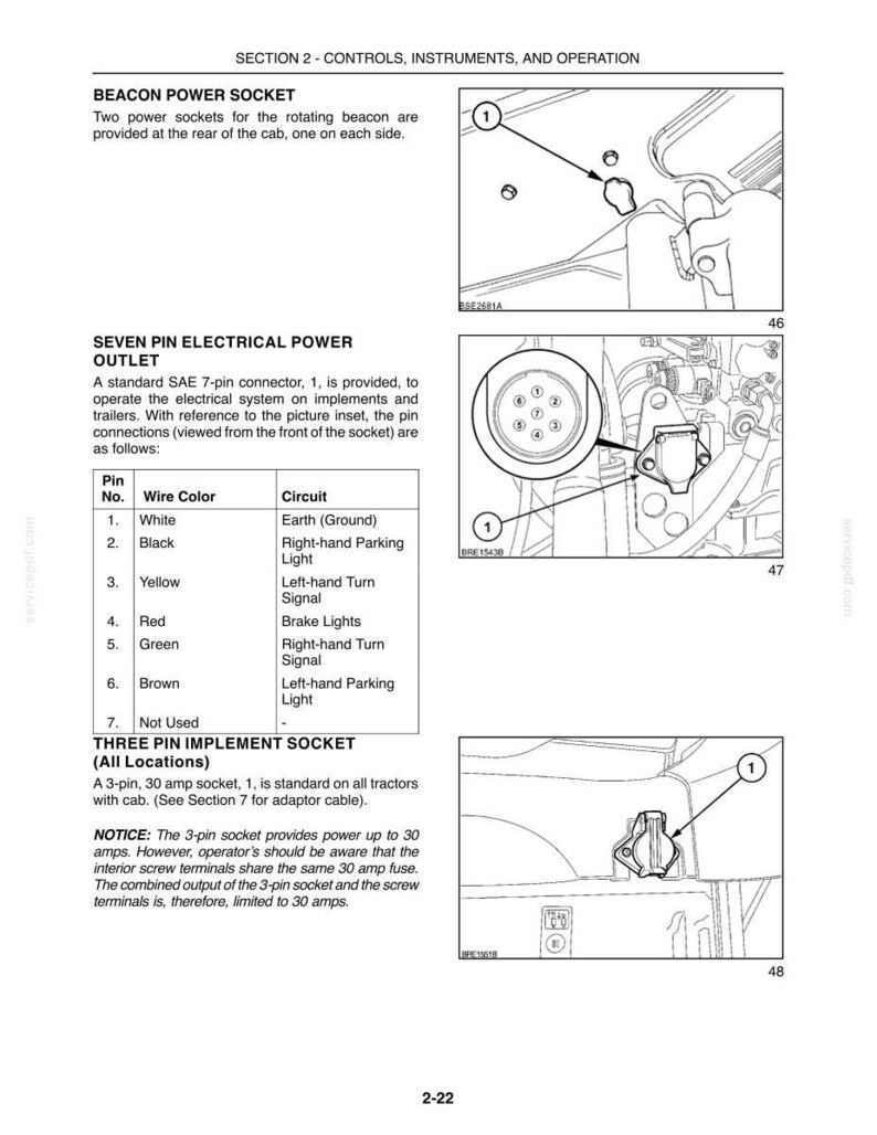 New Holland T7030, T7040, T7050, T7060, T7070 Tractor Operator Owners Operation Manual | Instant Pdf Download image 4