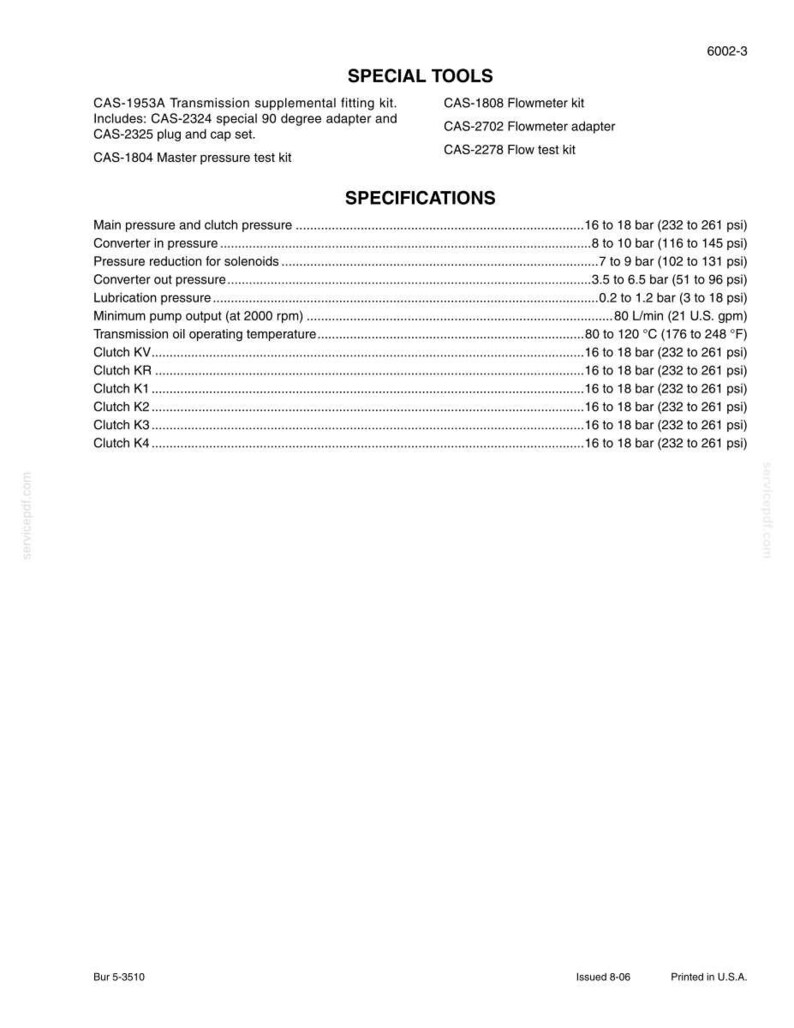 New Holland W190B Tier 3 Wheel Loader Service Repair Workshop Manual PDF | Instant PDF Download image 7
