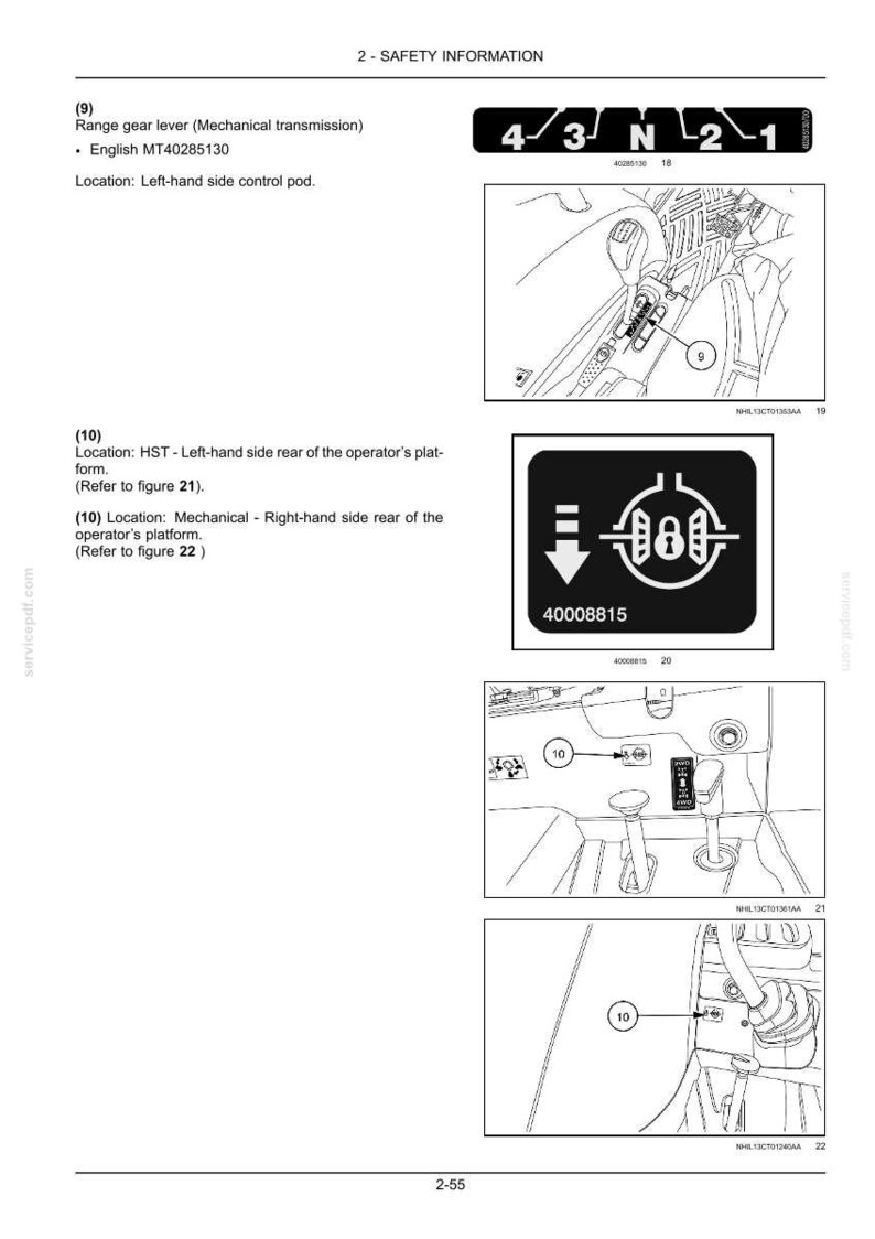 New Holland Boomer 45, 50, and 55 Tier 4B (final) Compact Tractor Operator Owners Operation Manual | Instant PDF Download image 5