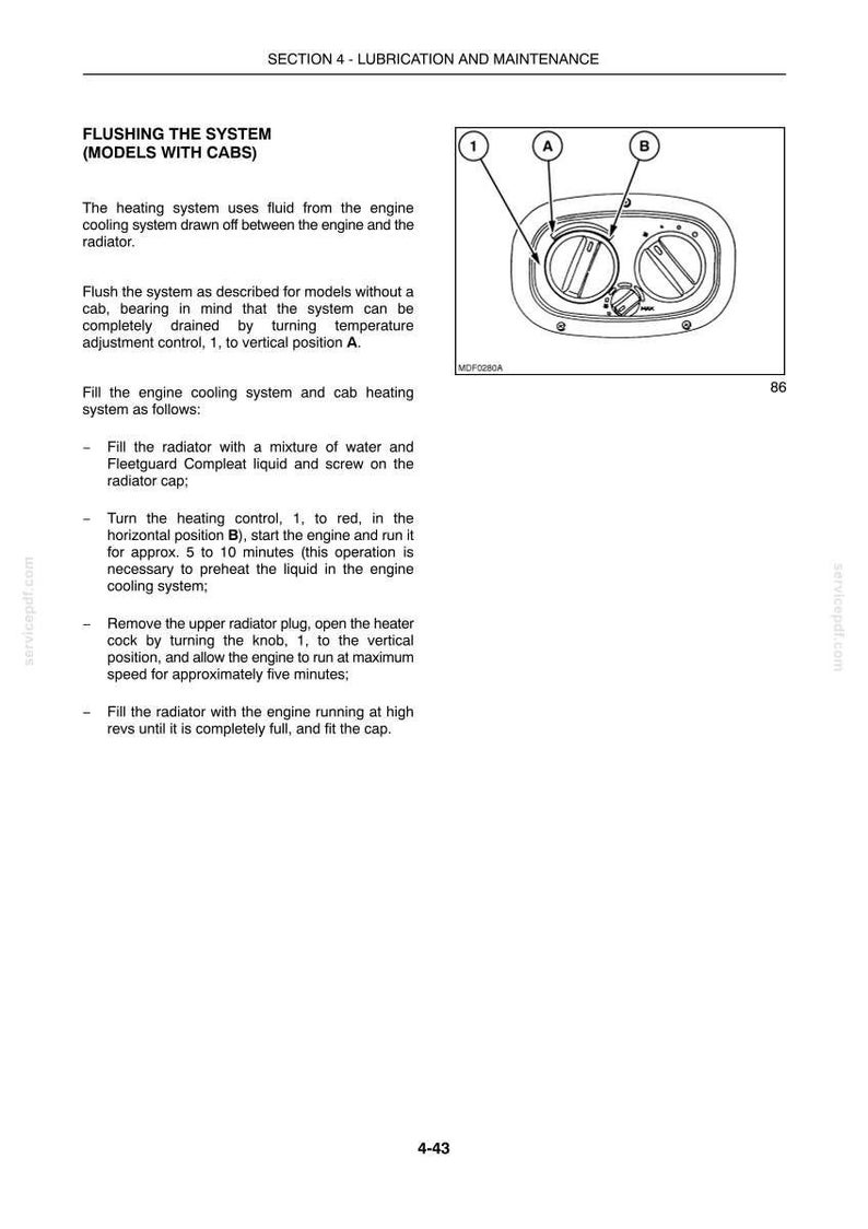New Holland T4020, T4030, T4040, T4050 Deluxe SuperSteer Tractor Operator Owners Operation Manual | Instant Pdf Download image 9