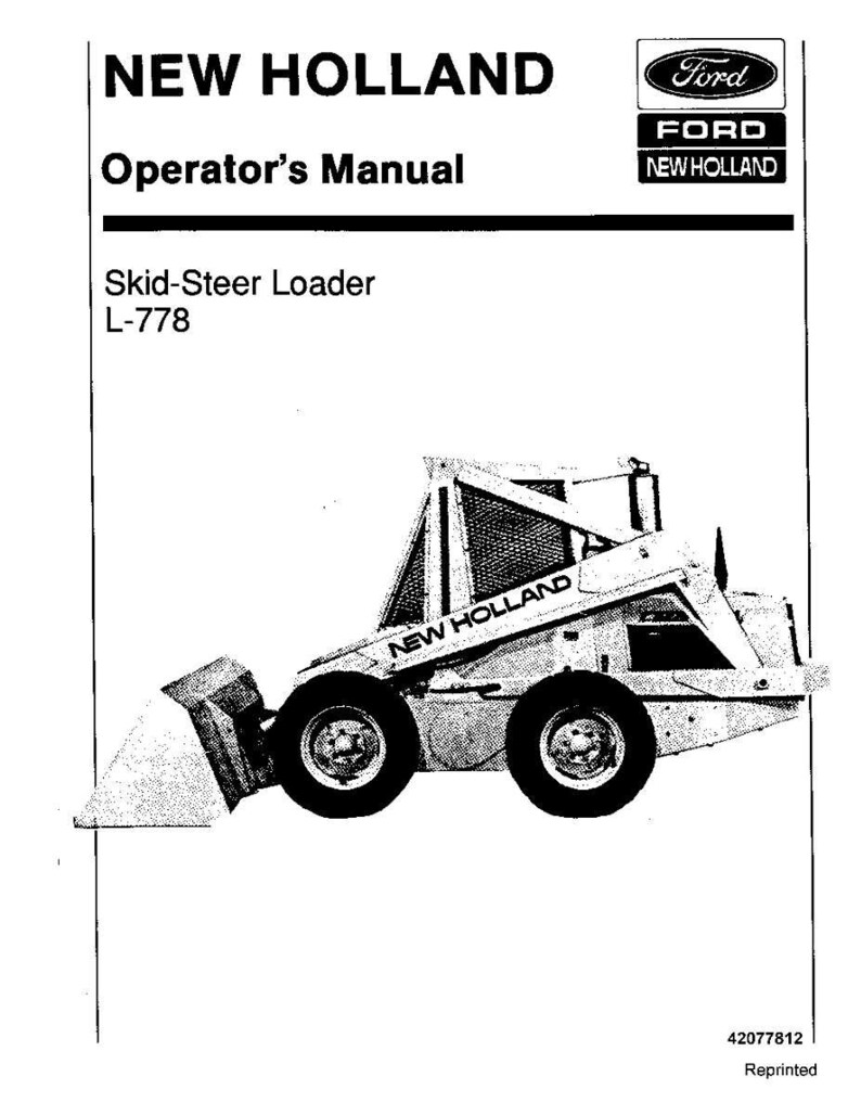 New Holland L-778 Skid-Steer Loader Operator Owners Operation Manual | Instant PDF Download image 3