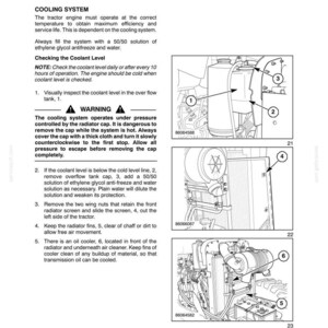 Manual de operación y mantenimiento del tractor New Holland T2410 y T2420 / Descarga instantánea en PDF imagen 8
