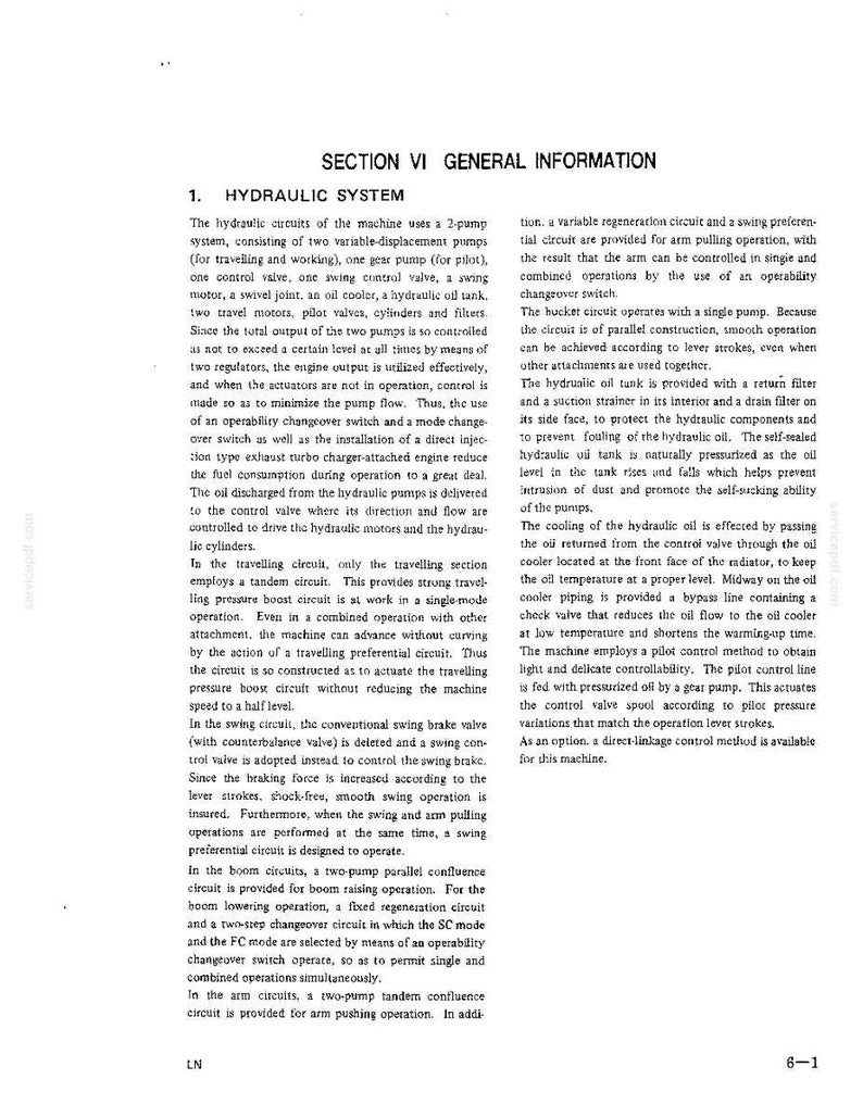 Kobelco K907D, K907DLC Hydraulic Excavator Operator Owners Operation Manual | Instant PDF Download image 10