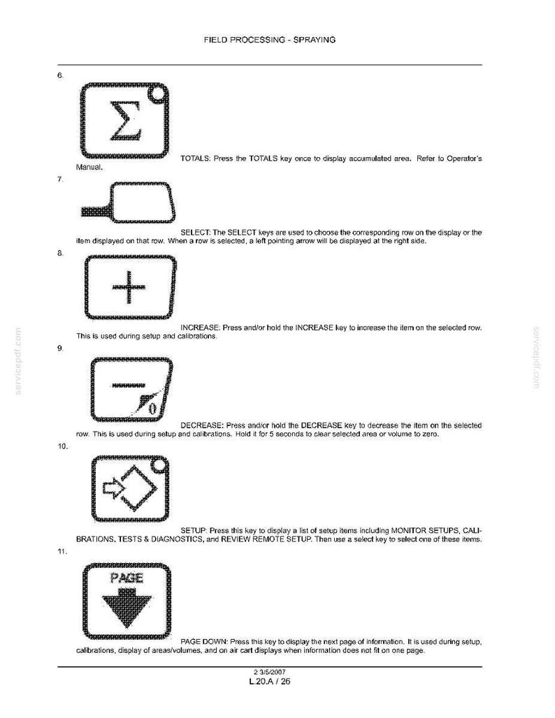 New Holland SF210, SF216 Field Sprayer Service Repair Workshop Manual | Instant PDF Download image 8